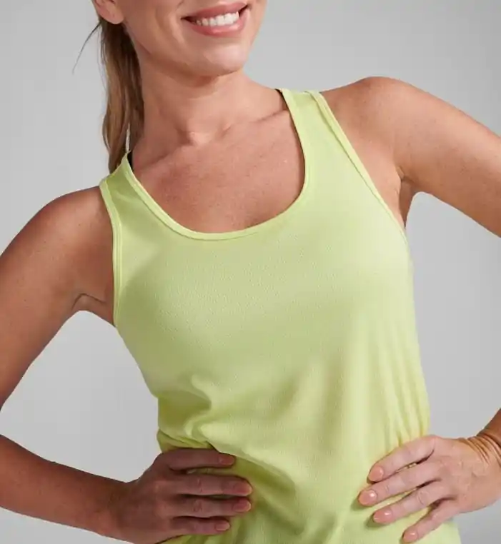 Beställ nu 2XU Aero Singlet Limelight/White Reflective
