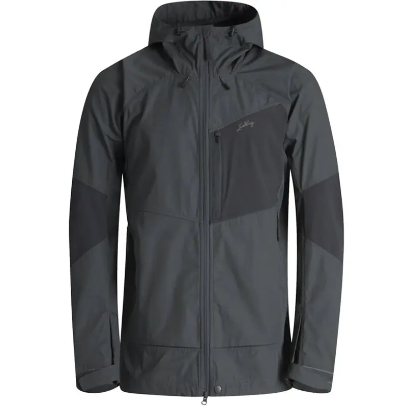 Outlet Lundhags Tived Stretch Hybrid Jacket M Granite/Charcoal