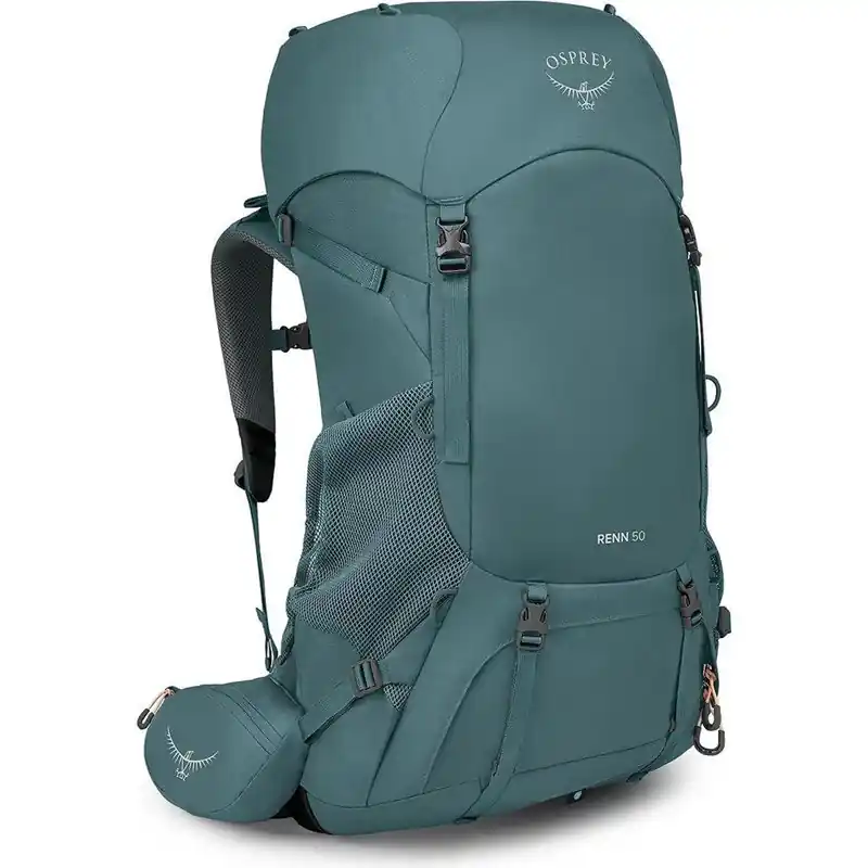Beställ nu Osprey Renn 50 Cascade Blue/Melon Orange