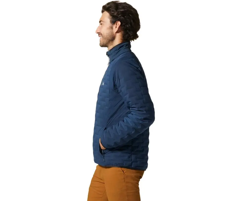 Mountain Hardwear Stretchdown Light Jacket Men Hardwear Navy Rabatter