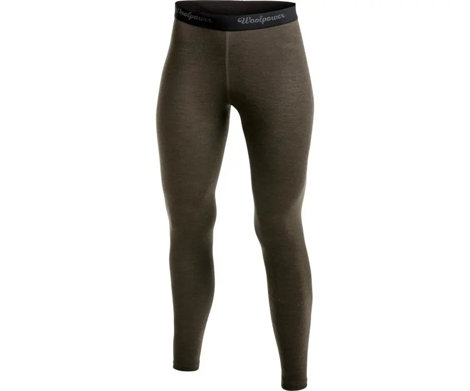 Woolpower Lite Long Johns Women Pine Green Trygg betalning