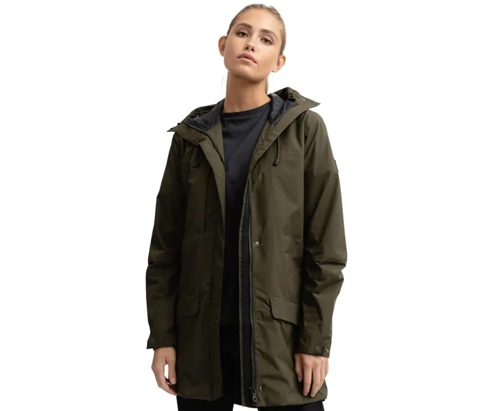Rabatter Mountain Works Hybrid Parka Women Military