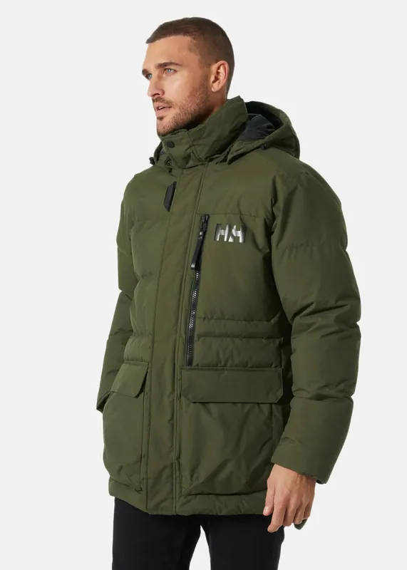 Populär Helly Hansen Tromsoe Jacket Men Utility Green