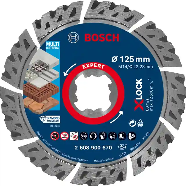 Trygg betalning DIAMANTSKIVA XL MULTI 125MM Beijerbygg Byggmaterial