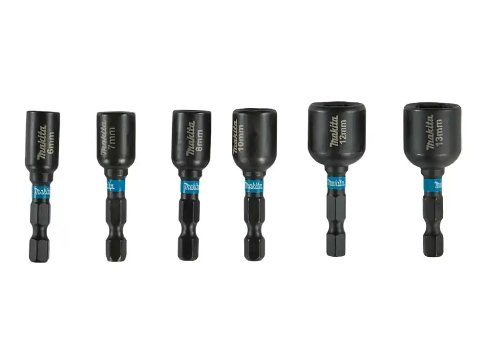 Erbjudande HYLSSATS E-15768 MAKITA MAGNET IMPACT BLACK 1/4T 6-13MM Beijerbygg Byggmaterial