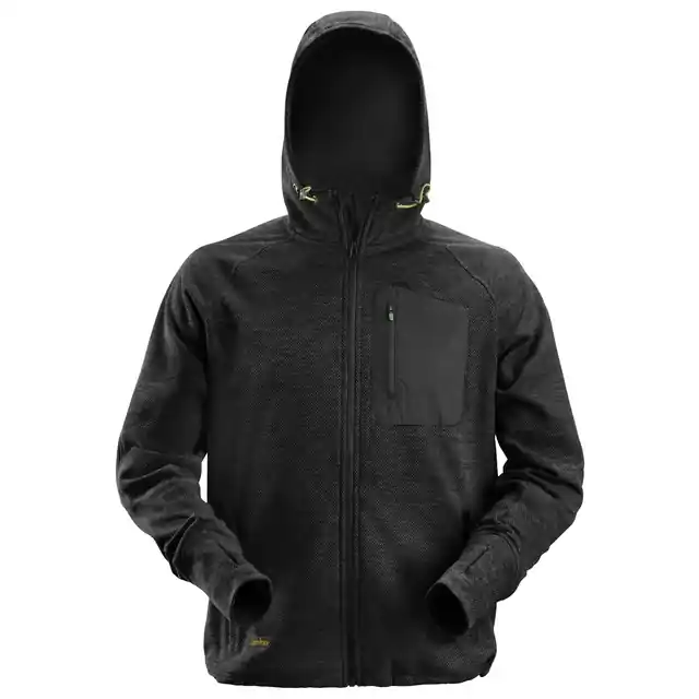 HOODIE FLEECE FW SVART L Beijerbygg Byggmaterial Snabb frakt