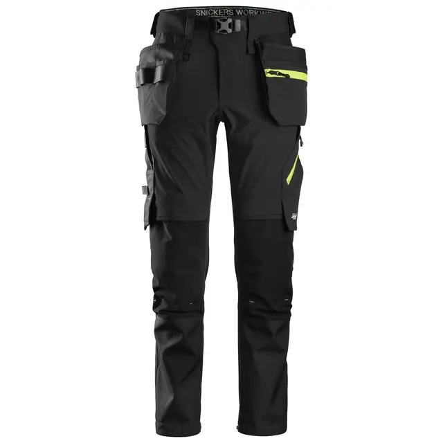 BYXA + HF SOFTSHELL FW SVART/NEONGULT 092 Beijerbygg Byggmaterial Beställ nu