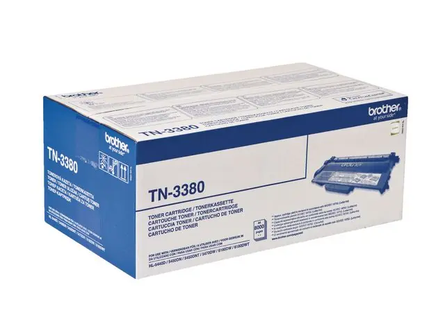 Brother Toner TN-3380, svart Snabb frakt