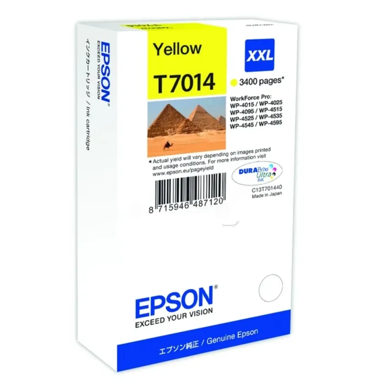 Begränsad tid Epson Bläckpatron C13T70114010 gul