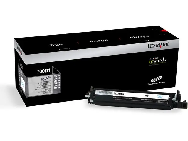Lågt pris Lexmark Developer 70C0D10 700D1 svart