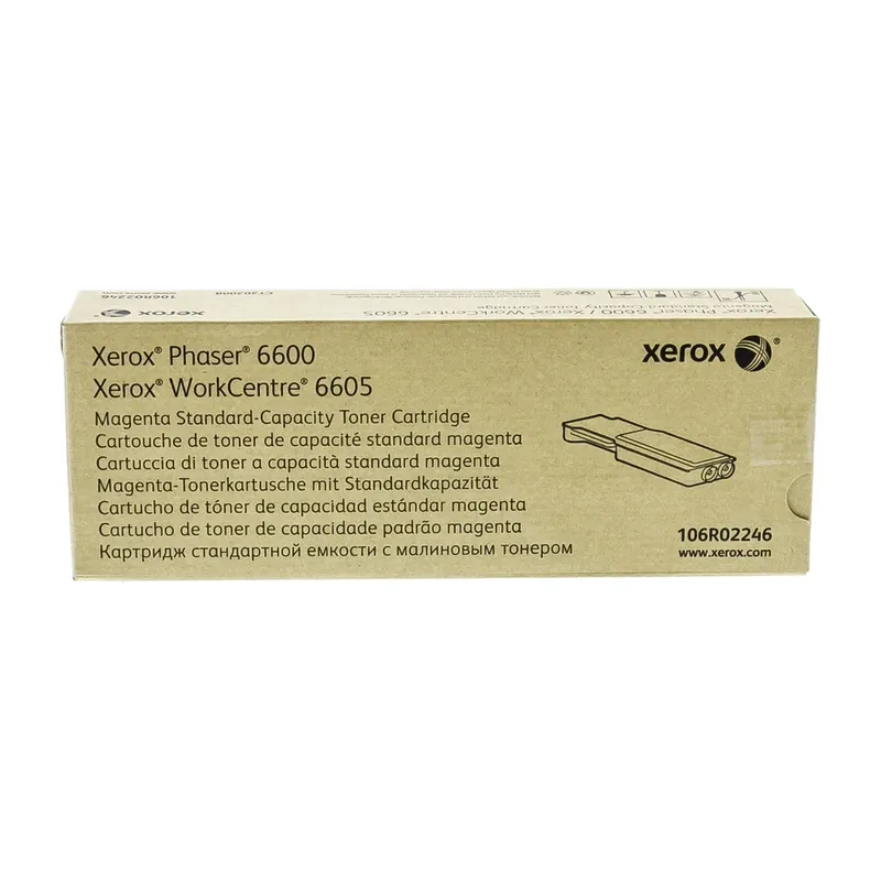 Rabatt Xerox Toner, 6600, magenta, singelförpackning, 106R02246